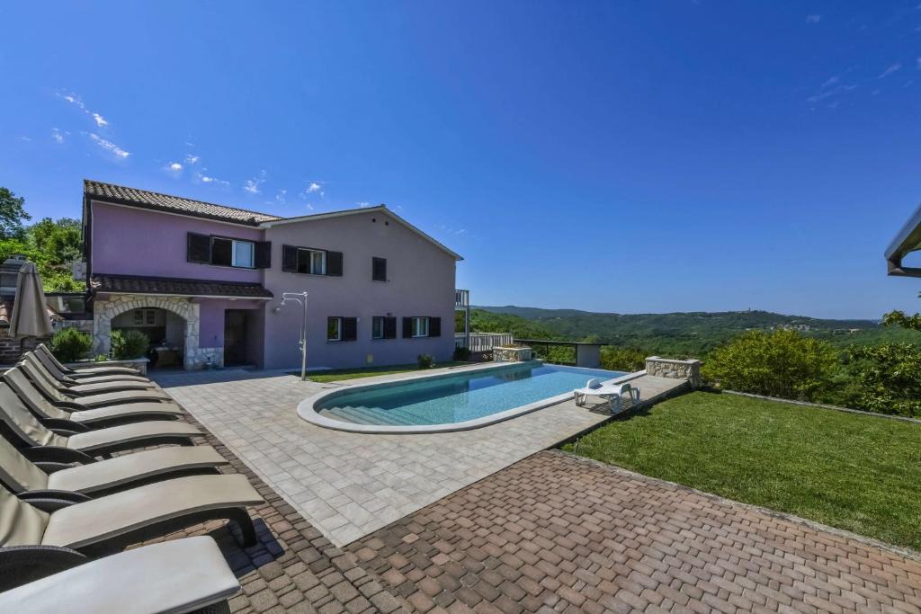 Labin House | Villa Nori, a fantastic pool villa with a view
