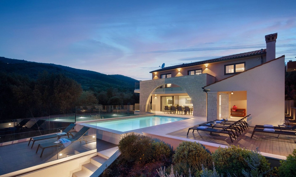 Sveta Marina Villa | Villa Valmata Adriatic Pearl/w Pool & Wellness, Labin, Croatia