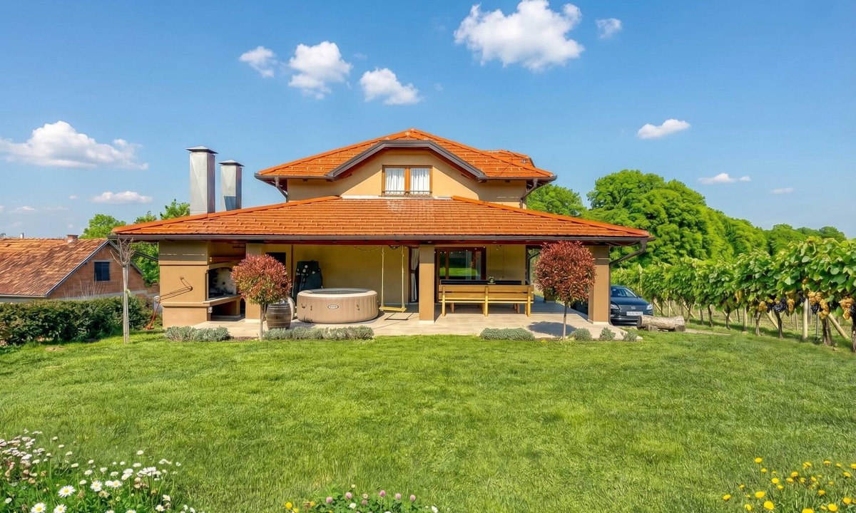 Ludbreg House | Vineyard Estate w/Hot Tub Near Varaždin, Ludbreg, Croatia