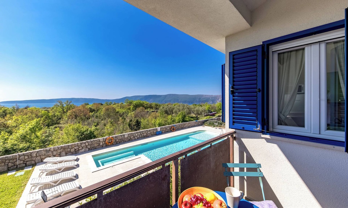 Brzac Apartment | Wabi Sabi Apt7 Pool & Sea View, Brzac, Croatia