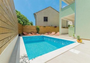 Apartment in Pakoštane with pool access, terrace, air conditioning, Wi-Fi, 3548-2