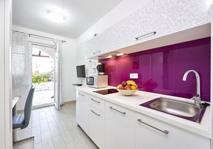 One bedroom apartment with terrace and sea view Mavarštica, Čiovo (A-17803-d) in Okrug Gornji