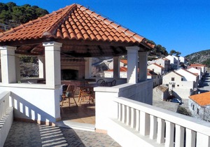 One bedroom apartment with terrace Pučišća, Brač (A-754-a) in Pučišća