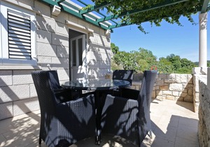 One bedroom apartment with terrace and sea view Lumbarda, Korčula (A-4429-a) in Lumbarda