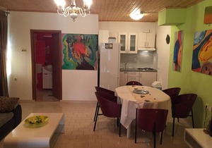 One bedroom apartment with terrace and sea view Metajna, Pag (A-6426-b) in Zubovići
