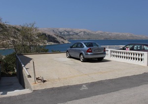 One bedroom apartment with terrace and sea view Metajna, Pag (A-6336-e)