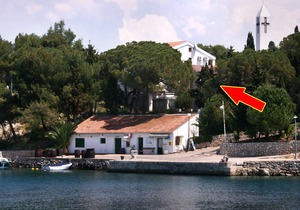 One bedroom apartment with terrace and sea view Mandre, Pag (A-6474-c)