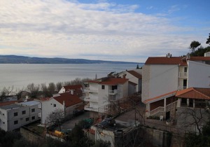 Studio flat with balcony and sea view Duće, Omiš (AS-7532-f)
