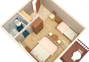 Studio flat with balcony Podaca, Makarska (AS-516-b) in Podaca