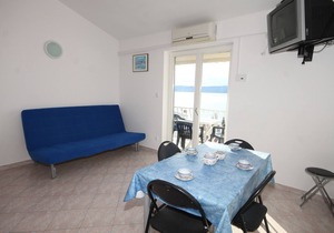 Two bedroom apartment with balcony and sea view Duće, Omiš (A-7532-b)
