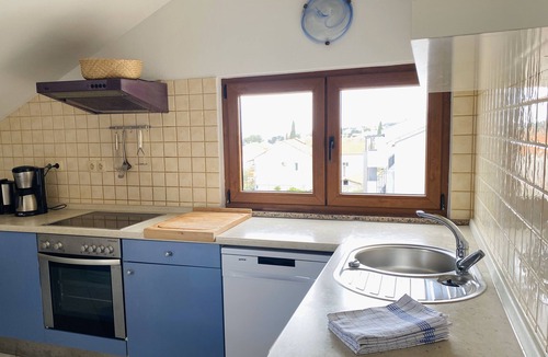 Biograd na Moru Apartment | 180sqm apartment with sea view, 300m to the beach, garden