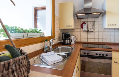 Biograd na Moru Apartment | 300m to the beach, balcony with sea view, garden with summer kitchen