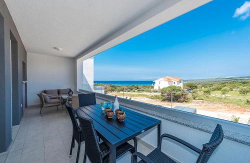 Novalja Apartment | Adris 2 luxury modern apartment with a pool