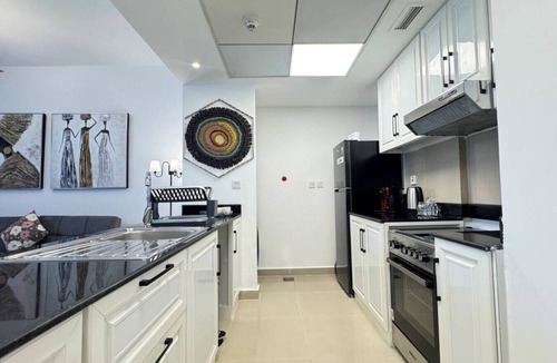 Abu Dhabi Apartment | Al Reef Retreat: Your 1BR w/Sofa Beds, Pool & Gym