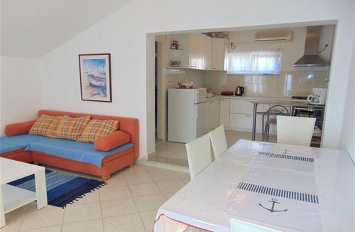 Sveti Petar House | Amazing two storey holiday home with 120m roofed terrace, directly on the beach!