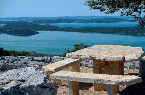 Sveti Petar House | Amazing two storey holiday home with 120m roofed terrace, directly on the beach!