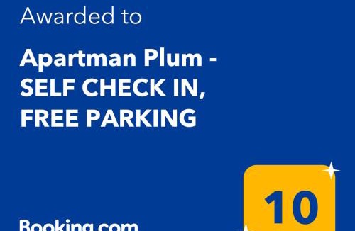 Osijek Apartment | Apartman Plum - SELF CHECK IN, FREE PARKING