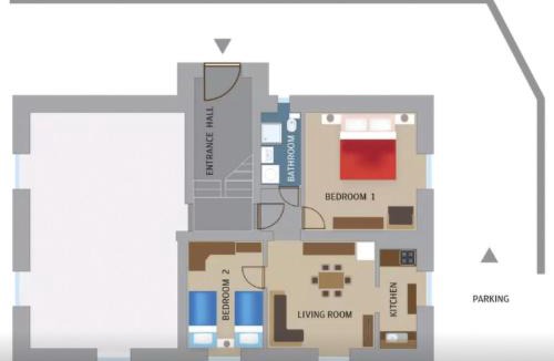Koromacno Apartment | Apartment Gemütliches Appartment direkt am Strand by Interhome
