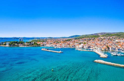 Srima Apartment | Apartment in Vodice with Seaview, Terrace, Air condition, WIFI (4727-1)