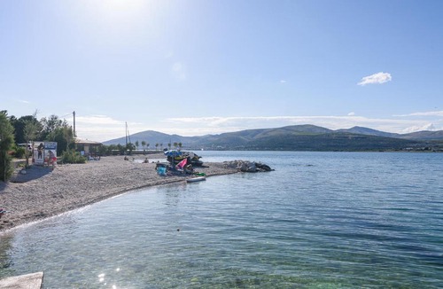 Arbanija Apartment | Apartment Marin,seaview,terrace massage hot tube,grill place,parking