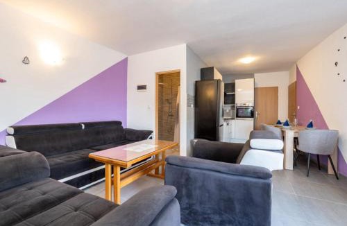 Donji Karin Apartment | Apartments Robi & Kristina - One Bedroom Apartment with Sea View A4