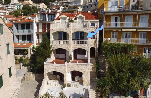 Brela Apartment | Apartments & Room Vesna - Superior Studio Apartment with Terrace and Sea View