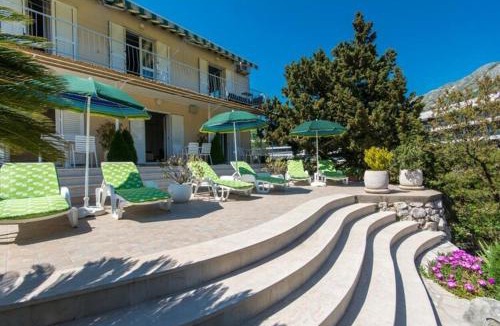 Srebreno Apartment | Apartments & Rooms Jokovic- Deluxe Double Room with Terrace and Partial Sea View SOBA 3