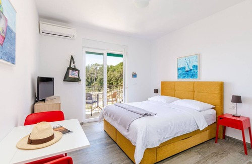 Cavtat Apartment | Apartments Villa Lukas - 'No.2' Studio Apartment with Balcony and Sea View