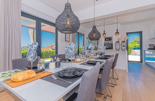 Tribunj House | Awesome home in Tribunj with private swimming pool, can be inside or outside