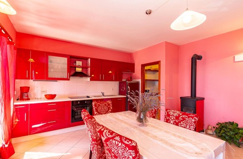 Prizba House | Beach front home in Blato with house sea view