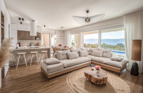 Brzac House | Beach front home in Malinska