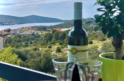 Grebastica Villa | Beachfront, scenic accommodation with incomparable sea views!