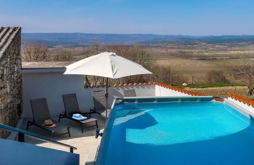 Kozljak House | Beautiful private villa for 6 guests with private pool, WIFI, A/C, TV, terrace and panoramic view