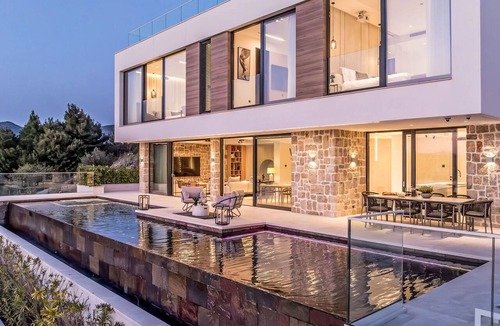 Podglavica Villa | Beautiful private villa for 6 people with private pool, WIFI, hot tub, A/C, TV and terrace