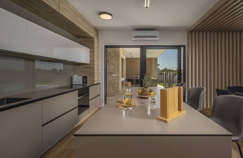 Nova Vas Villa | Beautiful private villa with private pool, WIFI, A/C, hot tub, TV, terrace and pets allowed