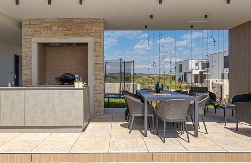 Nova Vas Villa | Beautiful private villa with private pool, WIFI, A/C, hot tub, TV, terrace and pets allowed