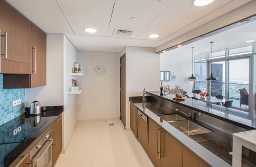 Trade Centre Area Apartment | Blueground | DIFC, pool, nr Dubai Fountain