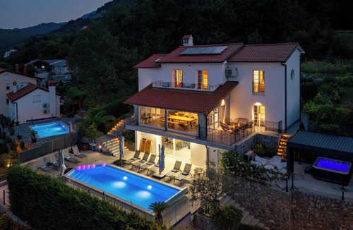 Poljane Villa | Casa Mills, luxury 4 bedrooms house near Opatija