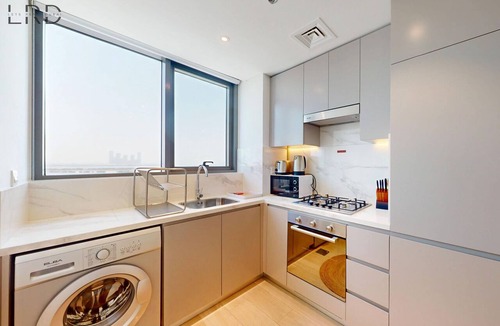 Jadaf Apartment | Charming 1BR with Canal View