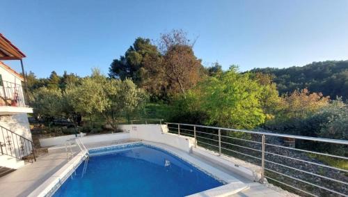 Arbanija Villa | Charming villa with sea view and swimming pool