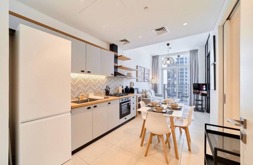 Dubai Apartment | Chic & Modern 1BR in Socio | Near Dubai Hills Park