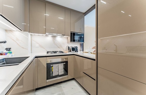 Al Barsha Apartment | Community View 1BR with Assistant Room, Perfectly Located Near the Park