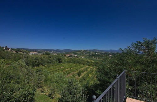 Brda Apartment | Cosy apartment for 5 people with pool, WIFI, A/C, TV, balcony and panoramic view