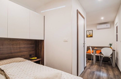Kobarid Apartment | Cosy Studio with Terrace and Garden at Soča river