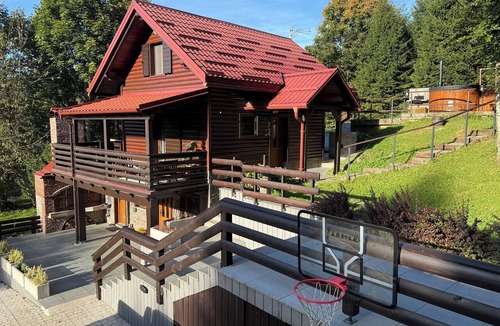 Brestova Draga House | Cozy Bear Cabin by Interhome