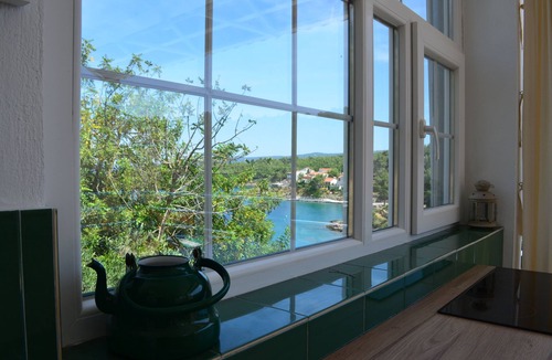 Vrbanj House | Cozy home with beautiful open spaces and best views over the Basina bay