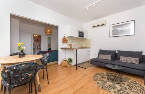 Zupa dubrovacka Apartment | Dreamhouse Soline Sea View, Pool and Jacuzzi Green Studio Apartment