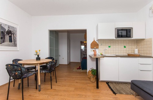 Zupa dubrovacka Apartment | Dreamhouse Soline Sea View, Pool and Jacuzzi Green Studio Apartment