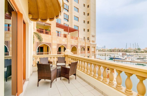 Palm Jumeirah Apartment | GLOBALSTAY Luxury 3 BR Maid TH Sea View