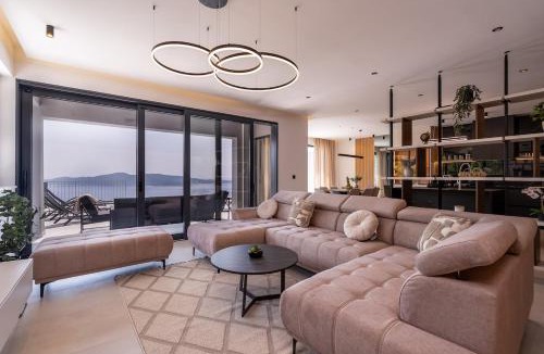 Brsecine Villa | Green Sunrise Villa - Stunning Sea View Luxury Villa with Private Pool